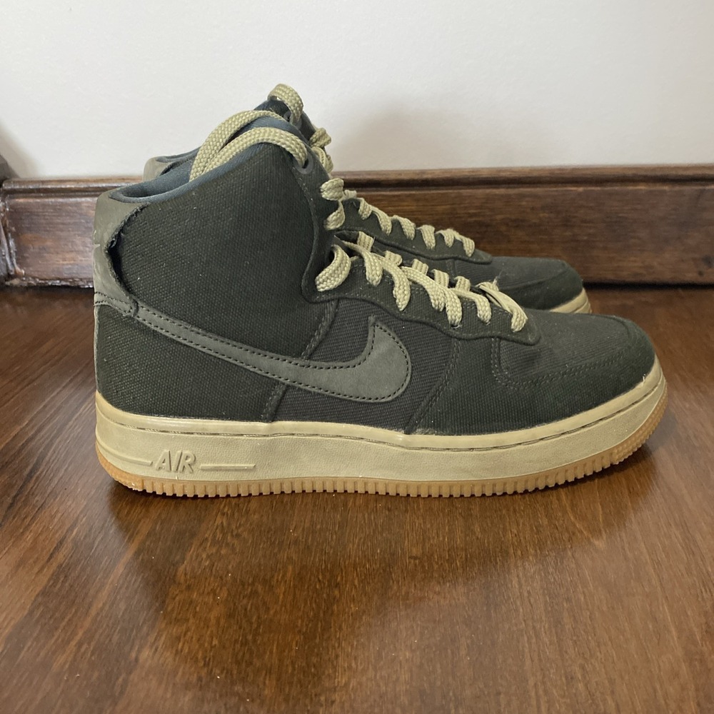 Nike Air Force 1 High Utility Women Size 7 Olive Sequoia Green AJ2775-300
